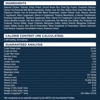 Product Authority Urinary Tract Health & Hairball Control Adult Cat Food - Chicken