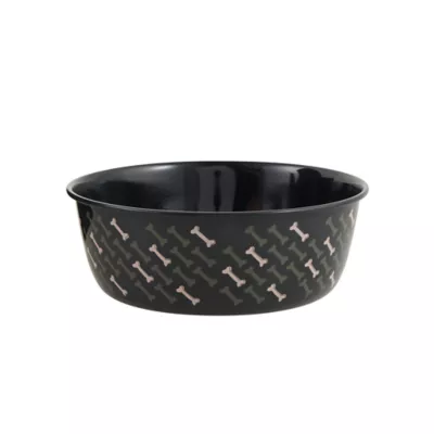 Product Top Paw Novelty Bone Print Dog Bowl