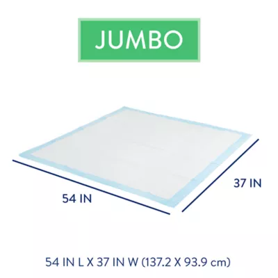 Product Top Paw® Jumbo Dog Pads - 54"L x 37"W