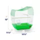 Product Prevue Pet Products South Beach Wave Top Bird Cage Lime Green