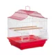 Product Prevue Pet Products Soho Crown Roof Cockatiel Cage Red & White