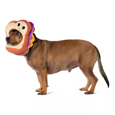 Product Rubie's Pet Shop Halloween Kidrobot Yummy World PB&J Face Headpiece Pet Accessory