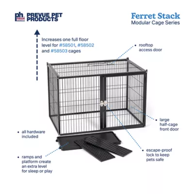 Product Prevue Pet Products Ferret Stack Home Add-On