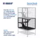 Product Prevue Pet Products Ferret Stack Home Add-On