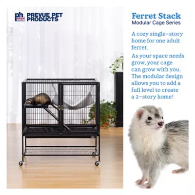 Product Prevue Pet Products Ferret Stack Home 1 Story