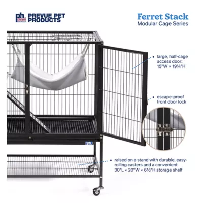 Product Prevue Pet Products Ferret Stack Home 1 Story