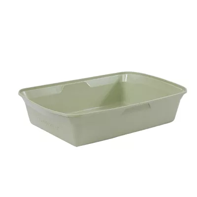 Product ExquisiCat Sage Open Litter Box with Storage