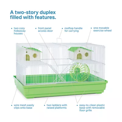 Product Prevue Pet Products Deluxe Cage Lime Green
