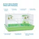 Product Prevue Pet Products Deluxe Cage Lime Green