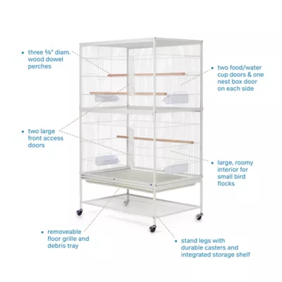 Product Prevue Pet Products Wrought Iron Flight Cage