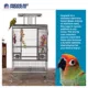Product Prevue Pet Products Large Stainless Steel Playtop Bird Cage