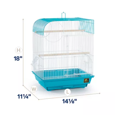 Product Prevue Pet Products South Beach Flat Top Bird Cage Teal