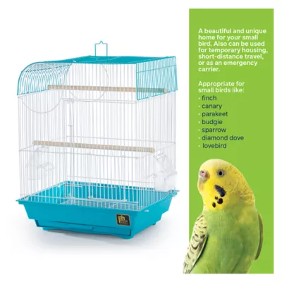 Product Prevue Pet Products South Beach Flat Top Bird Cage Teal