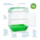 Product Prevue Pet Products South Beach Wave Top Bird Cage Lime Green