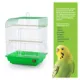 Product Prevue Pet Products South Beach Wave Top Bird Cage Lime Green
