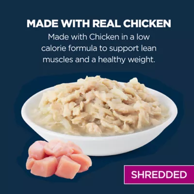 Product Authority Healthy Weight Adult Cat Wet Food - Shredded, 3 Oz