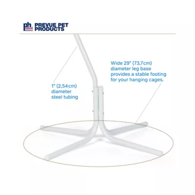 Product Prevue Pet Products Tubular Steel Hanging Bird Cage Stand