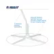 Product Prevue Pet Products Tubular Steel Hanging Bird Cage Stand