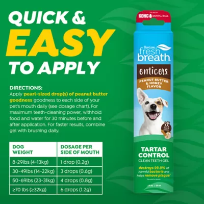 Product TropiClean® Enticers Teeth Cleaning Gel