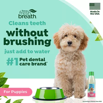 Product TropiClean® Fresh Breath® Dental Water Additive for Puppies, 8oz