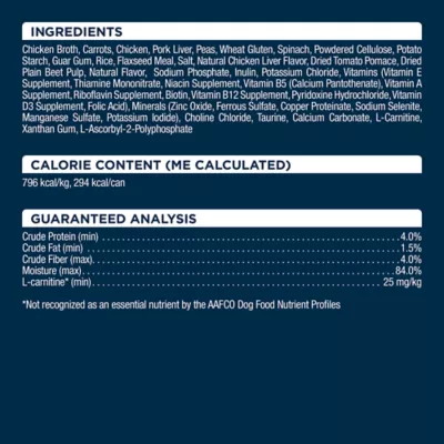 Product Authority Healthy Weight Chicken Entree Adult Dog Wet Food - 13 oz
