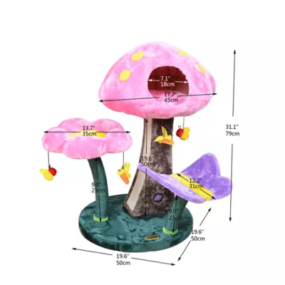 Product Catry 31-in Wonderland 3-Level Cat Tree