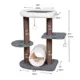 Product Catry Lifted 28-in Modern Cat Tree with Interactive Tunnel & Cat Toys