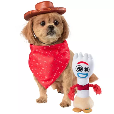 Product Rubie's Pet Shop Halloween Toy Story Woody Costume & Toy Bundle