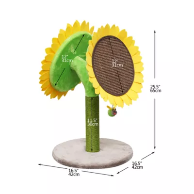 Product Catry Bloom Double Sunflower Scratching Post
