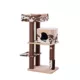 Product PetPals 50-in Cowboy Western Style Cat Tree, Brown