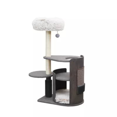 Product PetPals 42-in Cullen Mid-Century Modern Cat Tree