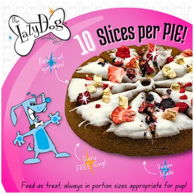 Product The Lazy Dog Cookie Co. Pup-PIE Happy Birthday Girl Dog Treat