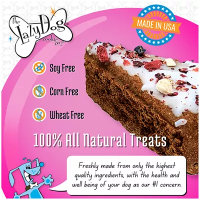 Product The Lazy Dog Cookie Co. Pup-PIE Happy Birthday Girl Dog Treat