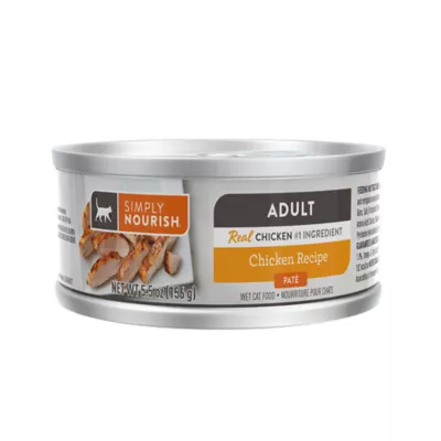 Product Simply Nourish Natural Wet Cat Food - Pate, 5.5 oz