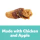 Product Wiggles & Wags Chicken & Apple Twists Dog Treats 16 OZ