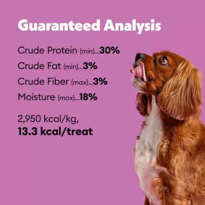 Product Wiggles & Wags Chicken & Rice Protein Balls Dog Treats 6 OZ