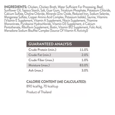 Product Simply Nourish Source Natural Adult Cat Food - Grain Free, Shreds, 2.8 oz