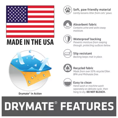 Product Drymate® Premium Ridged Paw Litter Trapping Mat