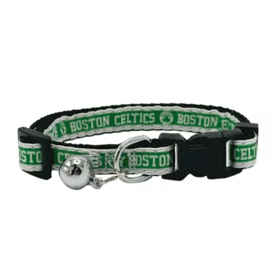 Product Pets First NBA Boston Celtics Satin Cat Collar