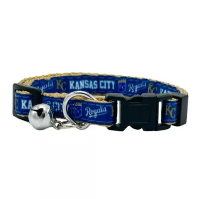 Product Pets First MLB Kansas City Royals Satin Cat Collar