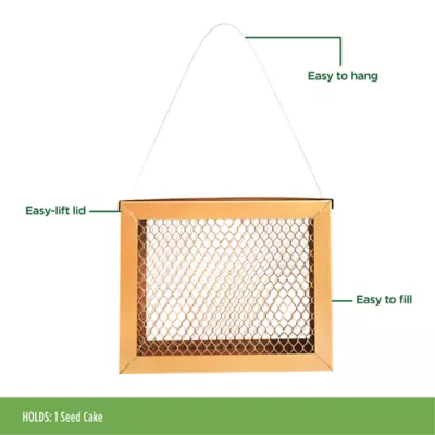 Product All Living Things® Wild Bird Seed Cake Cage Feeder