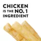Product Dentley's Rawhide Alternative Puppy Sticks Chicken 10 Count 3.5 OZ
