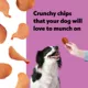 Product Wiggles & Wags Chips With Chicken Flavor Dog Treat 1.76 oz