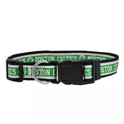 Product Pets First NBA Boston Celtics Satin Dog Collar