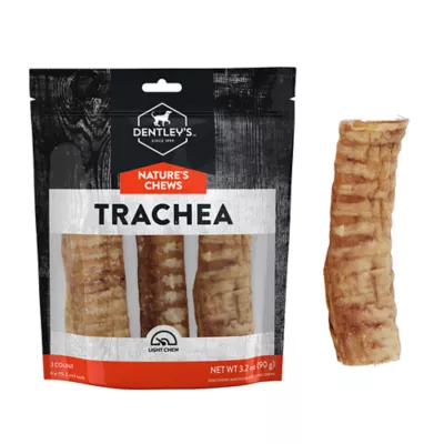 Product Dentley's Natural Chews Beef Trachea Small 3 CT 3.2 OZ
