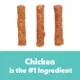Product Wiggles & Wags Chicken Meaty Sticks Dog Treats 16 OZ