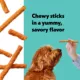 Product Wiggles & Wags Chicken & Cheese Meaty Sticks Dog Treats 6 OZ