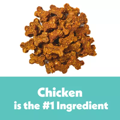 Product Wiggles & Wags Chicken & Cheese Chewy Bones Dog Treats 6 OZ