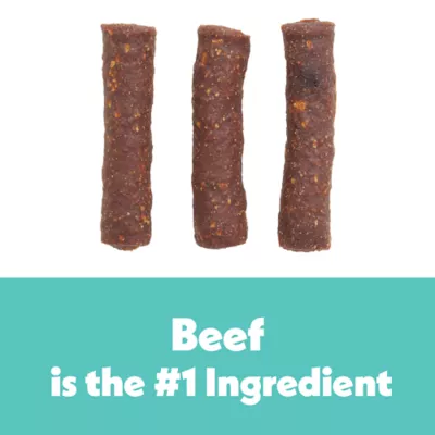 Product Wiggles & Wags Beef Meaty Sticks Dog Treats 16 OZ