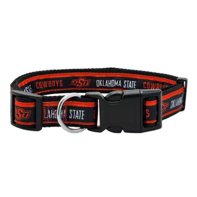 Product Pets First NCAA Oklahoma State Satin Dog Collar